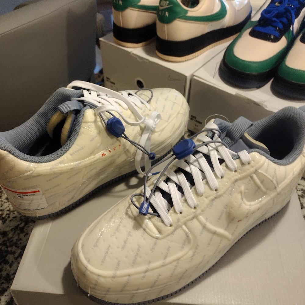 Nike AF1 Experimental USPS Postal Ghost shoes, size 11 CZ1528-100